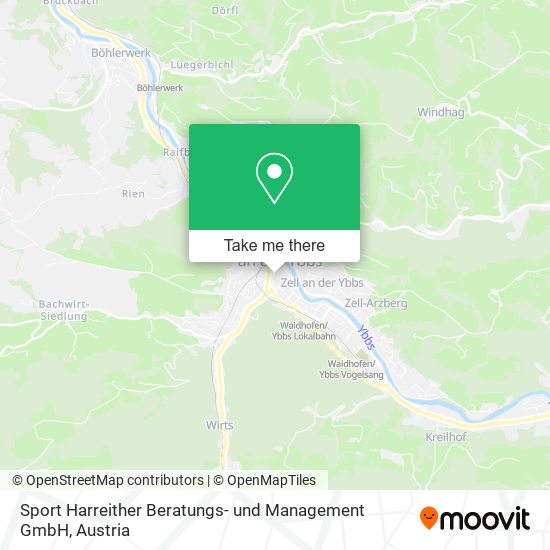Sport Harreither Beratungs- und Management GmbH map