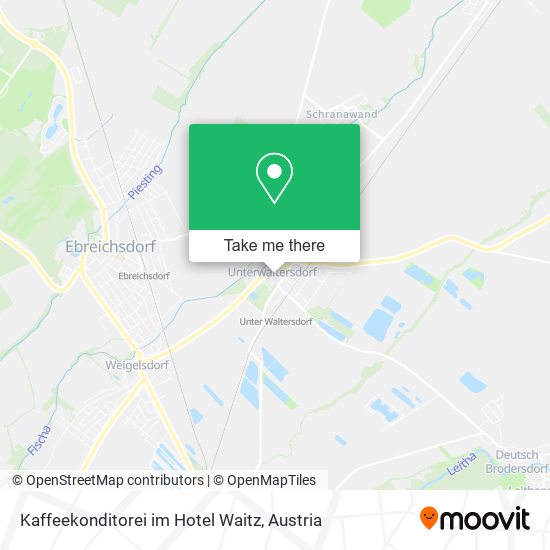Kaffeekonditorei im Hotel Waitz map
