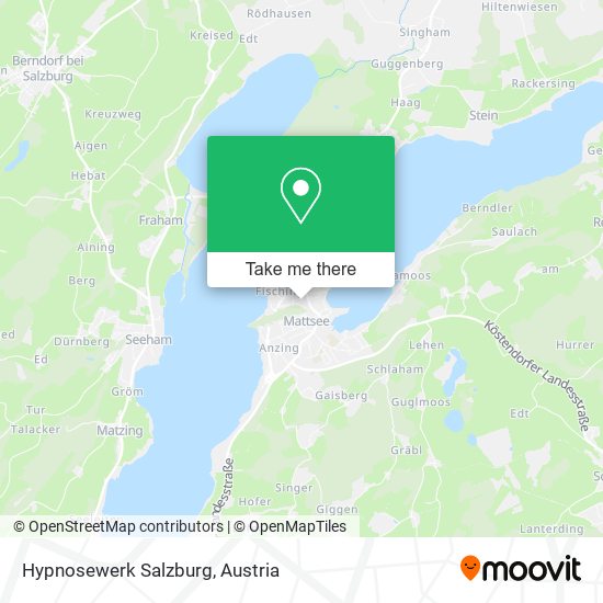 Hypnosewerk Salzburg map