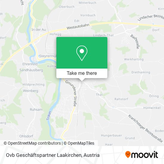 Ovb Geschäftspartner Laakirchen map