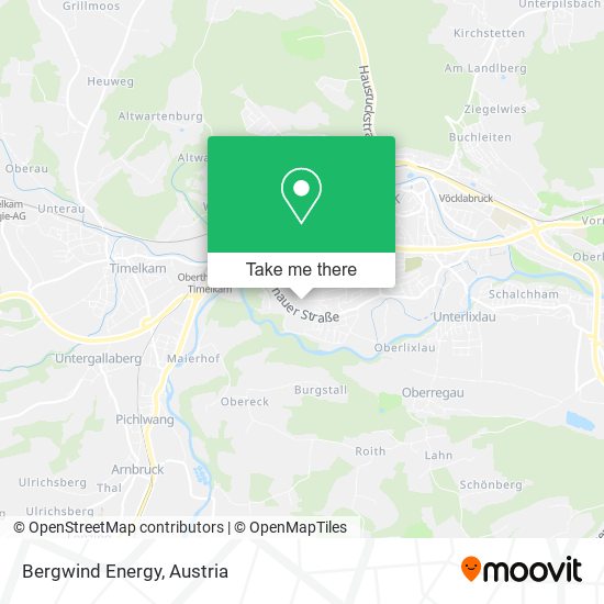 Bergwind Energy map