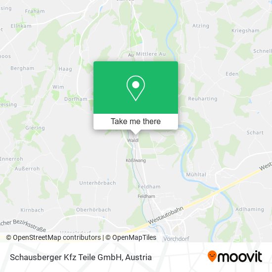 Schausberger Kfz Teile GmbH map