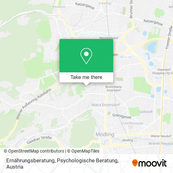 Ernährungsberatung, Psychologische Beratung map