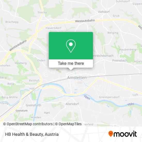 HB Health & Beauty map