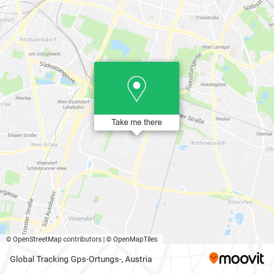 Global Tracking Gps-Ortungs- map