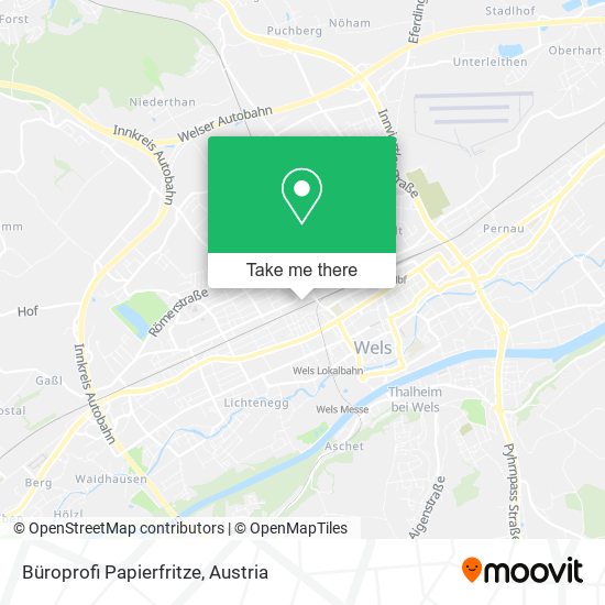 Büroprofi Papierfritze map
