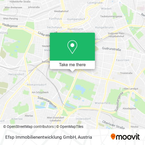 Efsp Immobilienentwicklung GmbH map