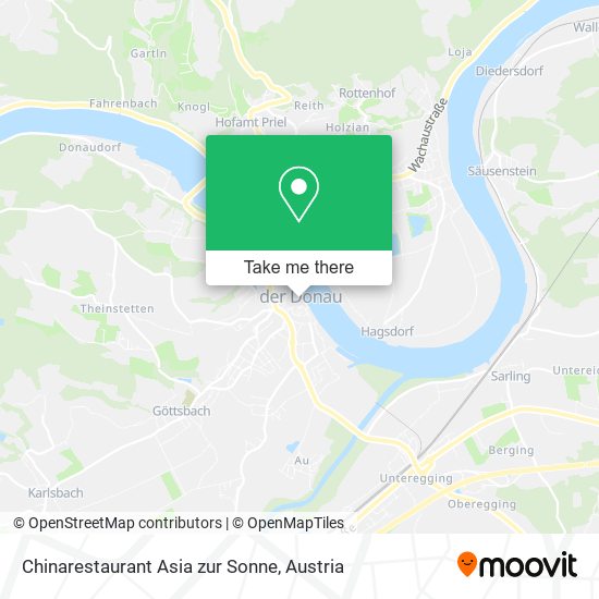 Chinarestaurant Asia zur Sonne map