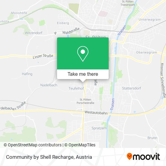 Community by Shell Recharge map