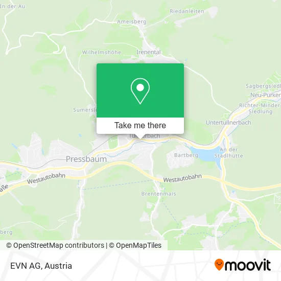 EVN AG map