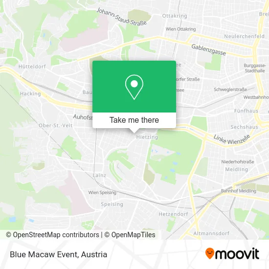 Blue Macaw Event map