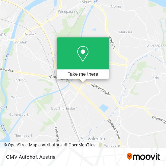 OMV Autohof map