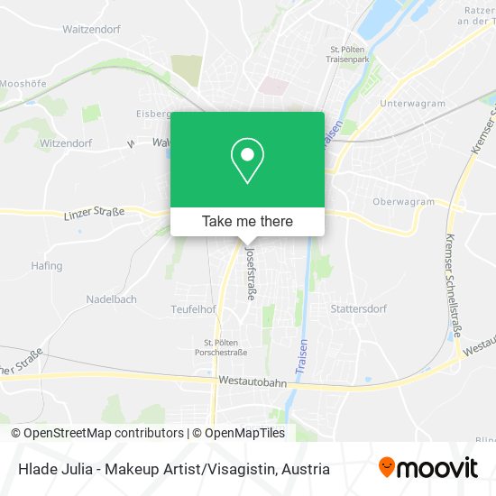 Hlade Julia - Makeup Artist / Visagistin map