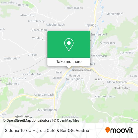 Sidonia Teix U Hajrula Café & Bar OG map