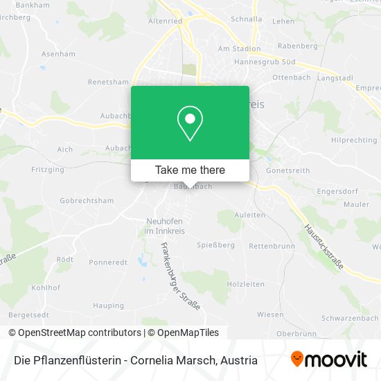 Die Pflanzenflüsterin - Cornelia Marsch map