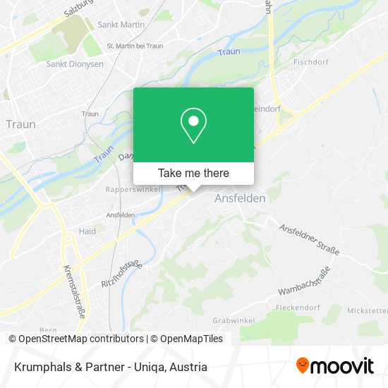 Krumphals & Partner - Uniqa map