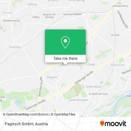 Pagitsch GmbH map