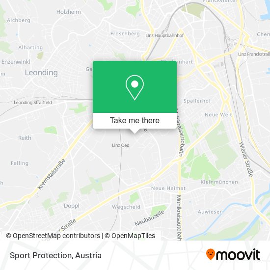 Sport Protection map