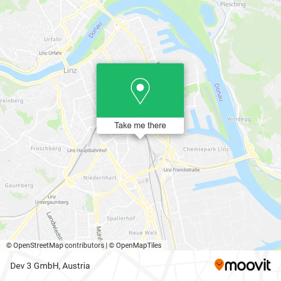 Dev 3 GmbH map