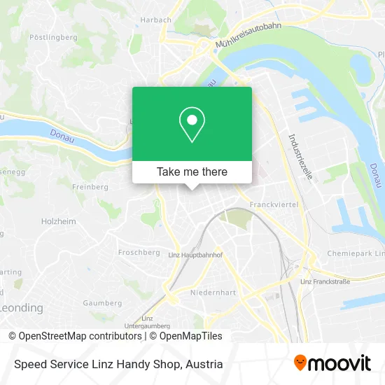 Speed Service Linz Handy Shop map