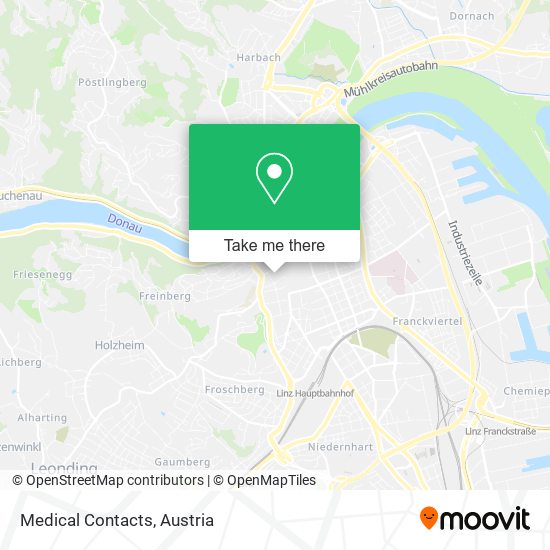 Medical Contacts map