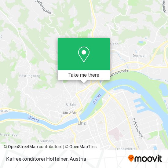 Kaffeekonditorei Hoffelner map