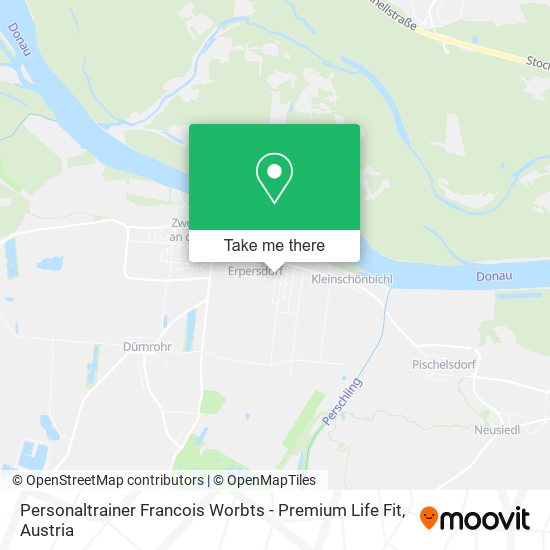 Personaltrainer Francois Worbts - Premium Life Fit map