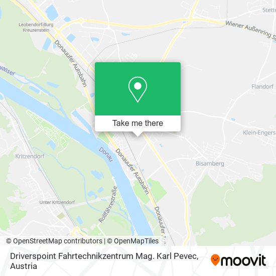 Driverspoint Fahrtechnikzentrum Mag. Karl Pevec map