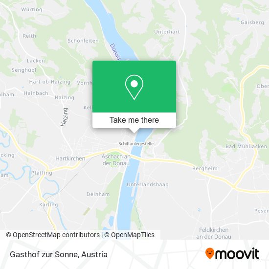 Gasthof zur Sonne map