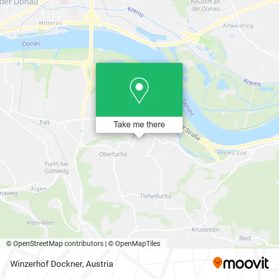 Winzerhof Dockner map