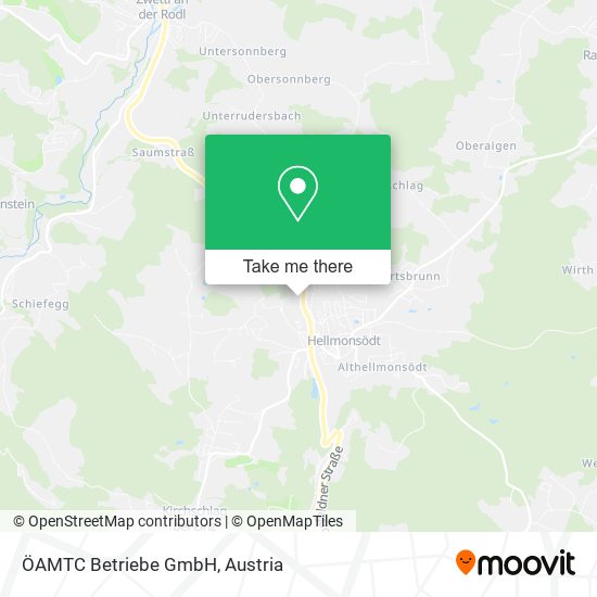 ÖAMTC Betriebe GmbH map