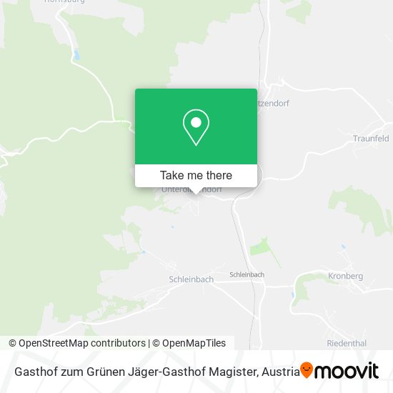 Gasthof zum Grünen Jäger-Gasthof Magister map