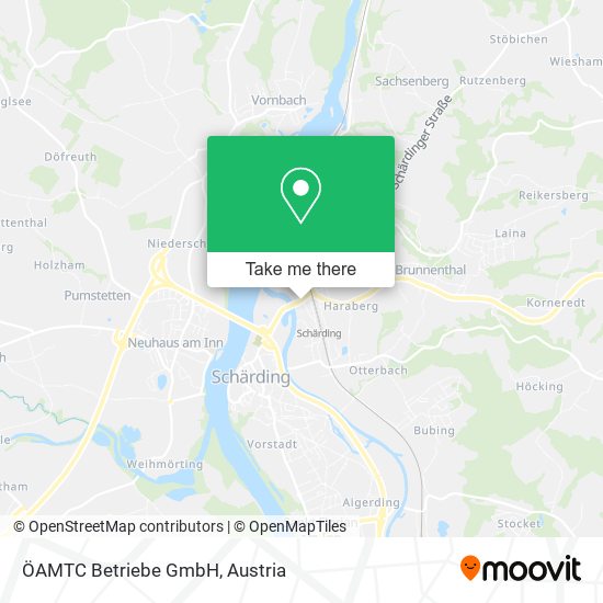 ÖAMTC Betriebe GmbH map