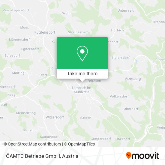 ÖAMTC Betriebe GmbH map