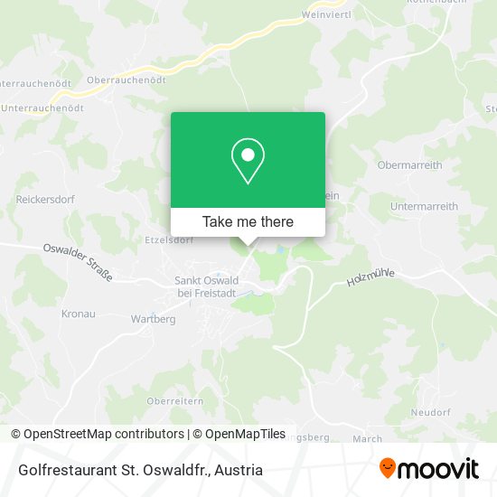 Golfrestaurant St. Oswaldfr. map