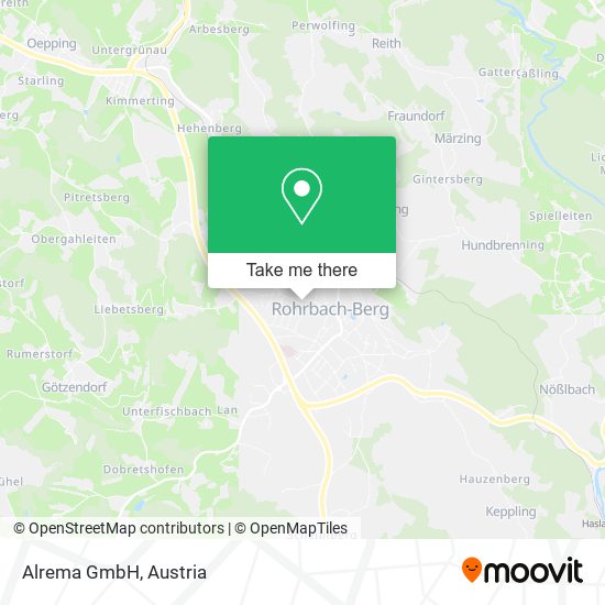 Alrema GmbH map