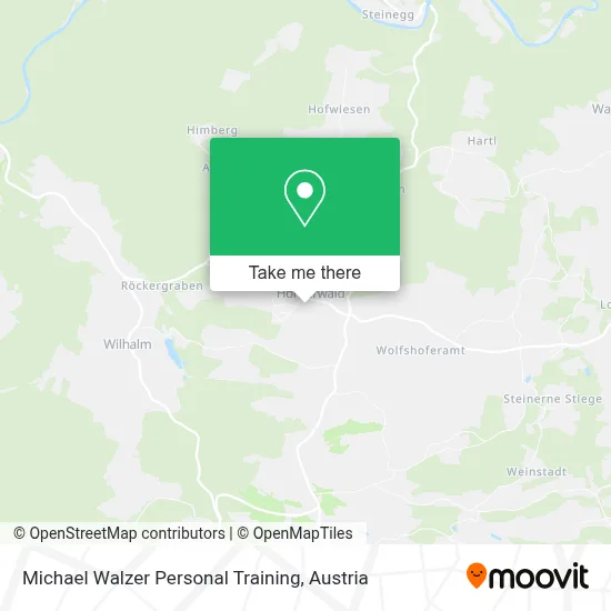 Michael Walzer Personal Training map