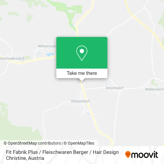 Fit Fabrik Plus / Fleischwaren Berger / Hair Design Christine map