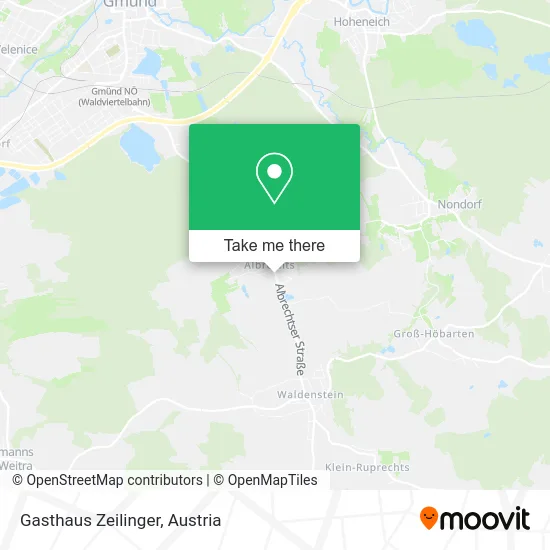 Gasthaus Zeilinger map