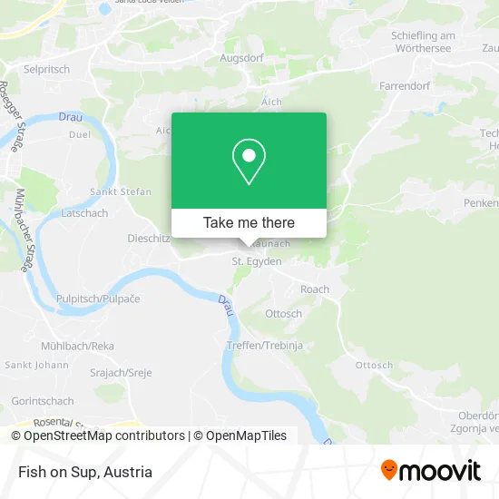 Fish on Sup map