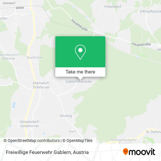 Freiwillige Feuerwehr Gablern map