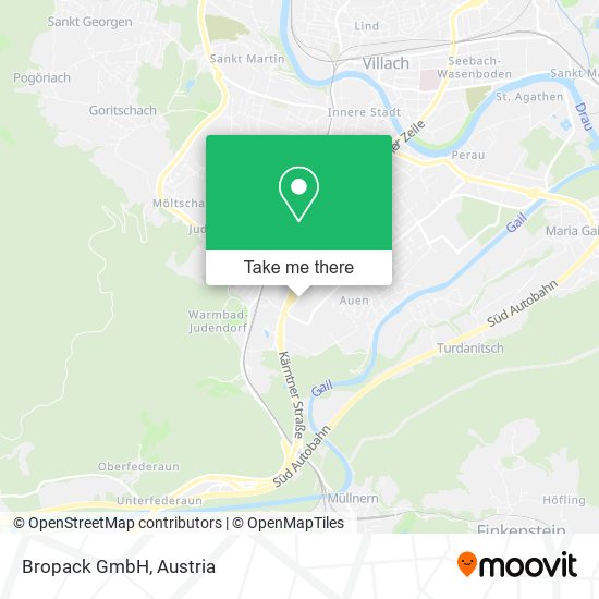 Bropack GmbH map