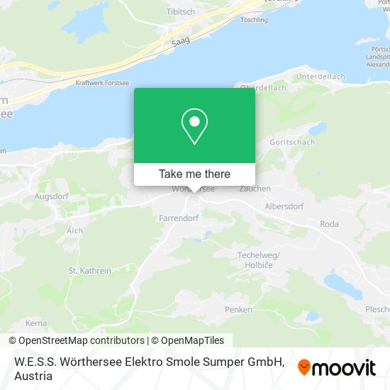 W.E.S.S. Wörthersee Elektro Smole Sumper GmbH map
