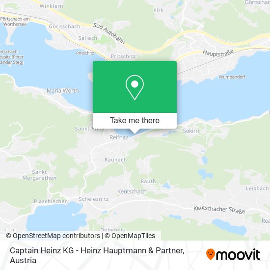 Captain Heinz KG - Heinz Hauptmann & Partner map