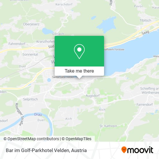 Bar im Golf-Parkhotel Velden map