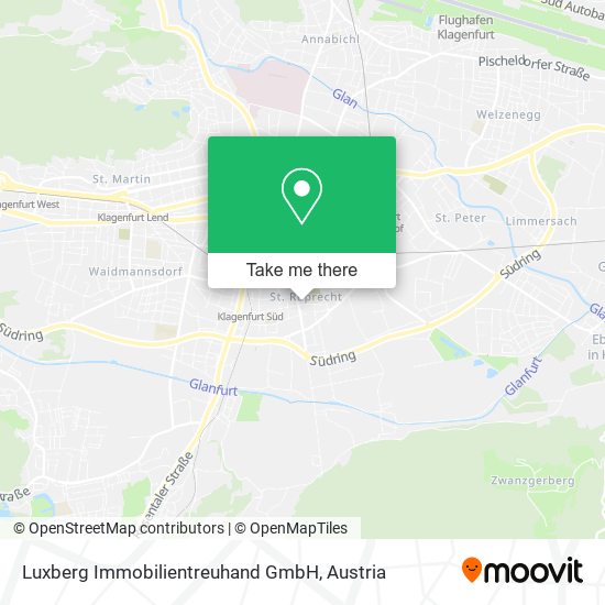 Luxberg Immobilientreuhand GmbH map