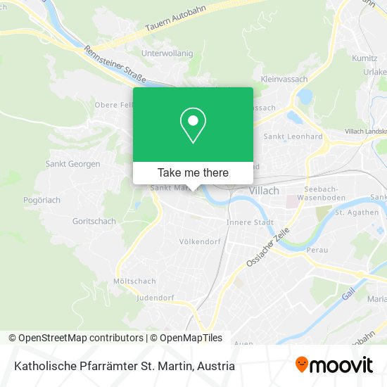 Katholische Pfarrämter St. Martin map
