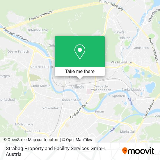 Strabag Property and Facility Services GmbH map