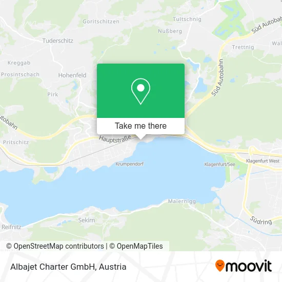 Albajet Charter GmbH map
