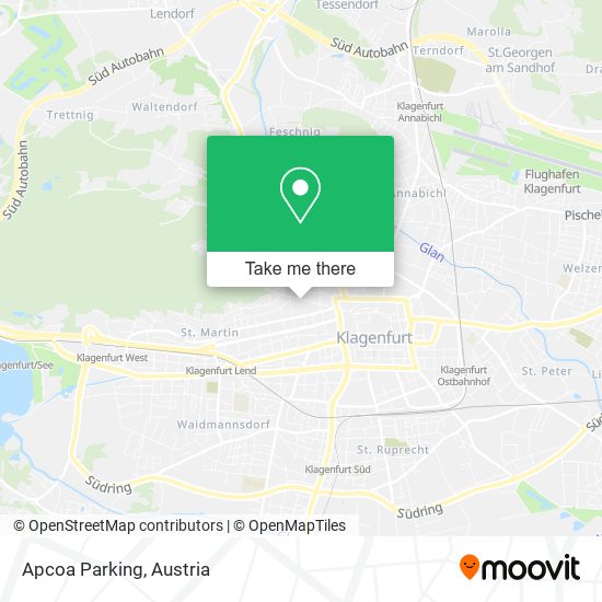 Apcoa Parking map